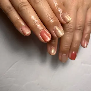 ネイル soa.Aika 自爪育成のネイルデザイン