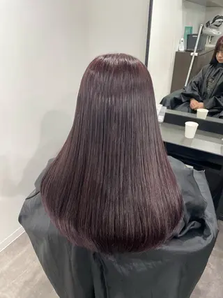 ロング カラー 🎀暖色/ラベンダー /paru🤍のヘアスタイル