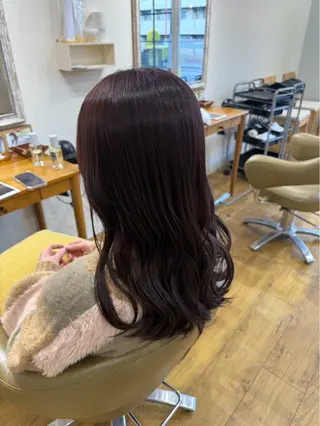 ロング カラー 髪質改善美容室Flat.千葉所属・トゥサリ/ 海外ヘア/レイヤーのヘアスタイル