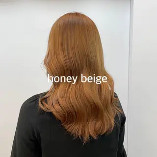 ロング 暖色カラー推し/ トヤエリコのヘアスタイル