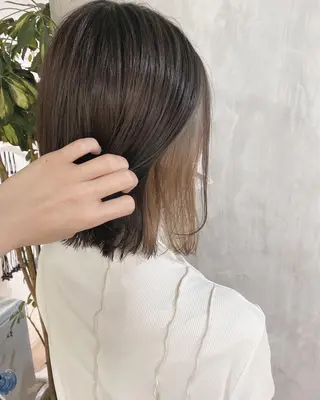ショート カラー ヘアアレンジ stylist/蛯谷 珠里のヘアスタイル
