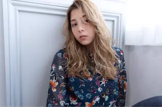 ロング カラー 朝田 拓実のヘアスタイル