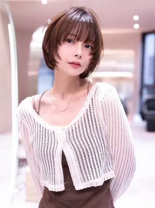 ショート カラー 🉐レイヤー/塩見 弘樹🉐渋谷のヘアスタイル