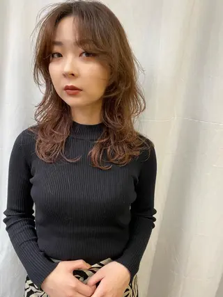 ロング Pia hair Design Yakuin所属・Pia ツボイ ケイタのヘアスタイル