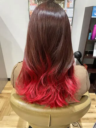 カラー 中村 誠也のヘアスタイル