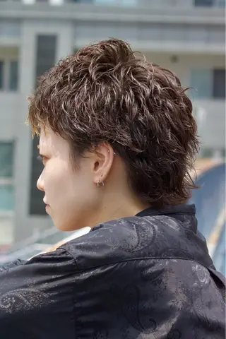 パーマ メンズ men’s salon NOA solte. 【メンズサロン ノアソルテ】所属・メンズパーマ職人 加藤 弘貴のヘアスタイル