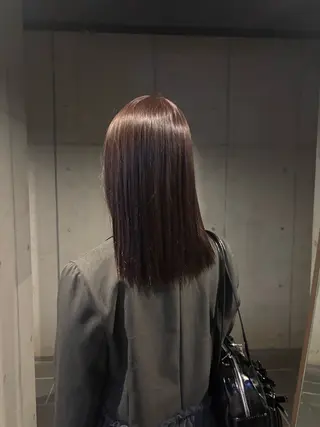 ミディアム カラー 〖❁田尻千尋| LEONID❁〗のヘアスタイル