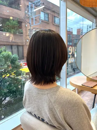 ミディアム 🎀みさき🎀 韓国レイヤー/ボブのヘアスタイル