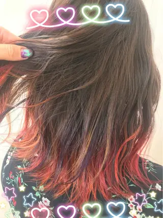 ミディアム カラー EMANON新宿東口所属・新宿駅近♡個室 ♡関口三都季🌜のヘアスタイル