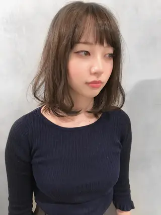 ミディアム 大西 直人のヘアスタイル