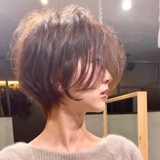 ショート 無料ショートモデル 募集中/ユッティーのヘアスタイル