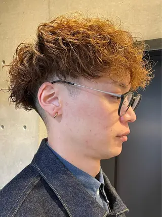 ショート BLEUNIR 心斎橋【ブルニール】所属・メンズカット井上 愛翔のヘアスタイル