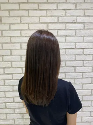 ロング カラー モデル募集中 松原京のヘアスタイル