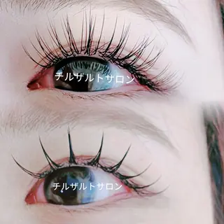 マツエク・マツパ 池袋💖 チルザルトサロンのマツエク・マツパデザイン