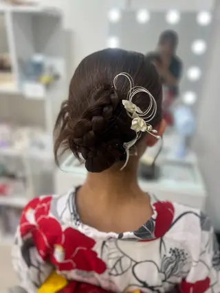 ロング ヘアセット/金山 佐野 妃都美のヘアスタイル