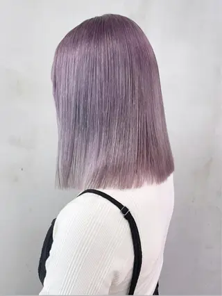 ミディアム LAFRE （ラフリ）所属・ケアブリーチ 黒瀬有汰のヘアスタイル