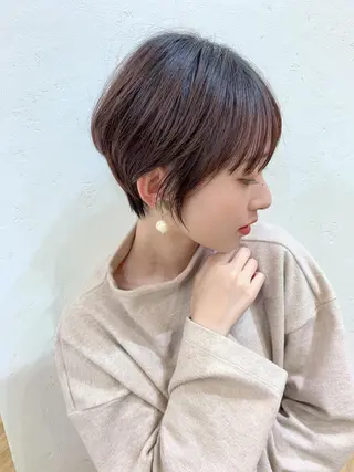 ショート レイヤー/韓国❣️ 髪質改善/e_kiのヘアスタイル