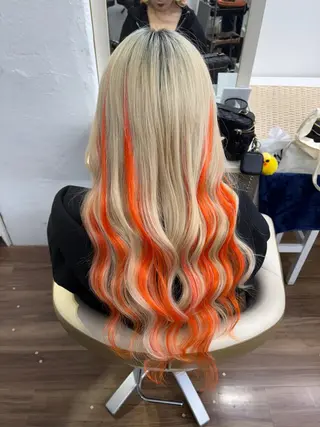 ロング ヘアアレンジ GLOSS 心斎橋 山上のヘアスタイル