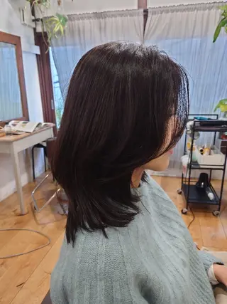 ミディアム 【pejite】 小沼 勇貴のヘアスタイル