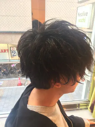 カラー パーマ ヘアアレンジ メンズ メンズパーマの巨匠 鈴木純のヘアスタイル