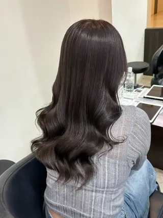 ロング ブランシェ神領店 笹原渚紗のヘアスタイル