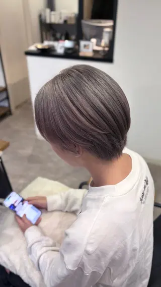 ショート カラー STRAAL所属・カットモデル✂️ ゆうかのヘアスタイル