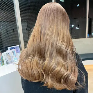カラー ayaka♡ 柔らかカラーのヘアスタイル