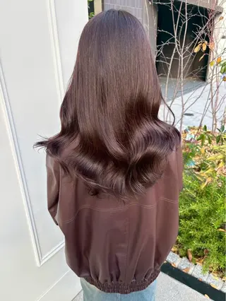 ロング カラー ParveMix🎀 稲垣詞葉のヘアスタイル