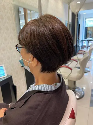 ショート 杉田 一浩のヘアスタイル