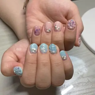 ネイル I P'ink nail salon所属・I pinknail 韓国風·持ち込み専門のネイルデザイン