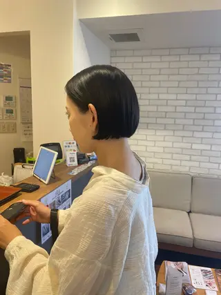 ショート preak所属・ミニハラ miniharaのヘアスタイル