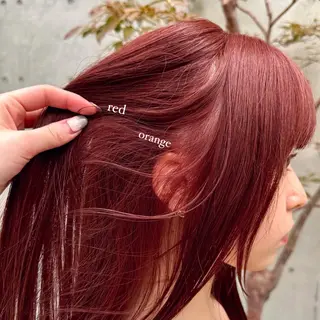 ミディアム カラー 松本優香/ボブ/ダ ブルカラー/髪質改善のヘアスタイル