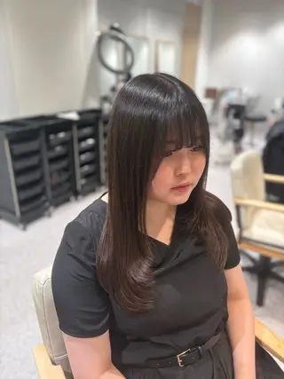 ロング cut/eye 💖aika💖のヘアスタイル