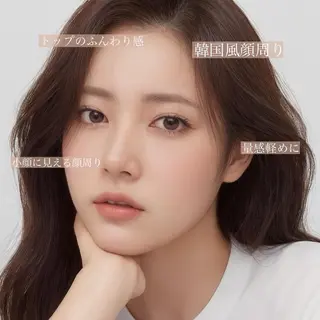 セミロング 映える顔まわり/前髪 特化 💗 ユキマのヘアスタイル