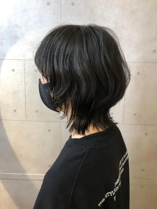 ミディアム さかい なつみのヘアスタイル