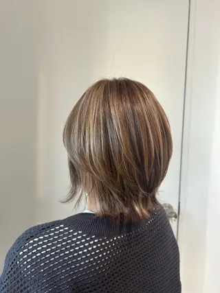 ミディアム Lis blanc所属・しみずゆさ/所沢 モデル様募集中🤍のヘアスタイル