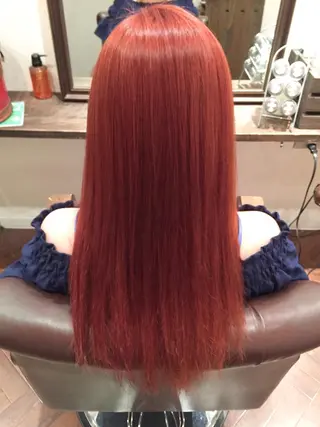 ロング カラー いしだ みさきのヘアスタイル