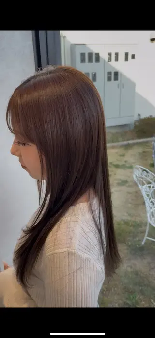 ミディアム カラー 長沼 力斗のヘアスタイル