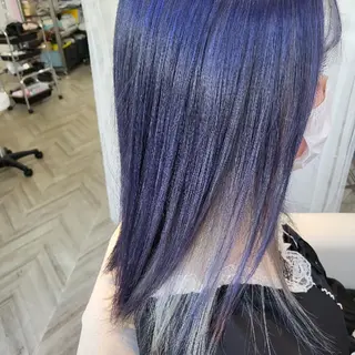 ミディアム カラー ヘアアレンジ ナカシマ  アユミのヘアスタイル