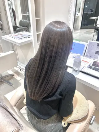 ロング カラー 白金台カラーリスト あきよしのヘアスタイル