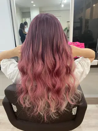 ロング カラー HIYORI🌺 /ジェルムのヘアスタイル