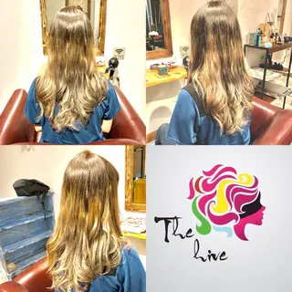 ロング カラー Hair salon The  hiveのヘアスタイル