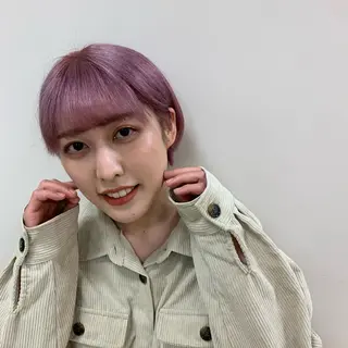 ショート カラー 暖色専門美容師🎀 お客様満足度◎のヘアスタイル