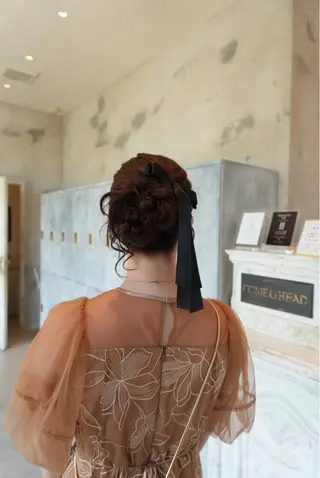 ヘアアレンジ なかやま れいかのヘアスタイル