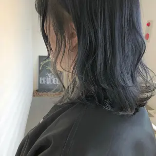 ミディアム カラー GPIP 近藤沙樹のヘアスタイル