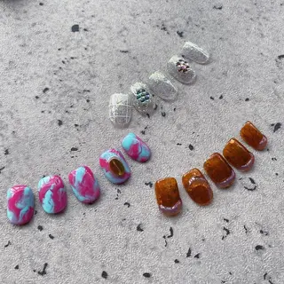 ネイル To Me Nail所属・🩵 mei🩵のネイルデザイン