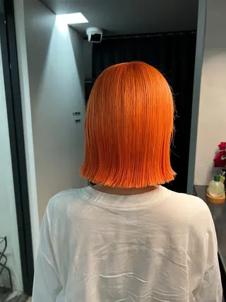 ミディアム カラー Ryo リョウのヘアスタイル