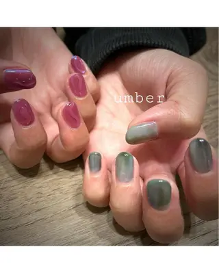 ネイル umber 三茶1分のネイルデザイン