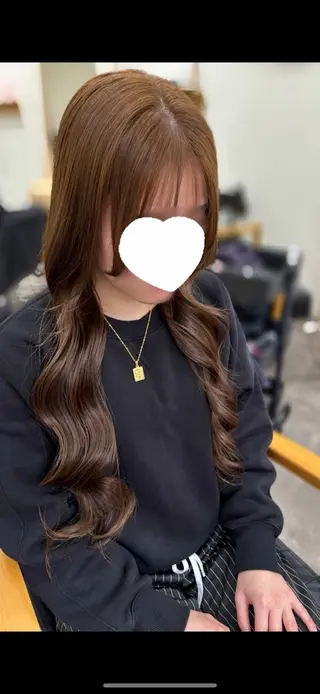 ロング カラー kakko所属・(kakko) ayumiのヘアスタイル