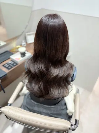 ロング カラー SALOWIN京都河原町suite店所属・うる艶カラー／ 髪質改善／arisaのヘアスタイル